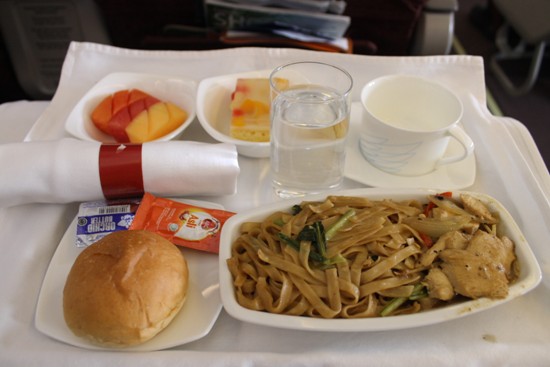 Garuda Indonesia Executive Class Meals