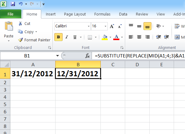 Excel String To Date With Format