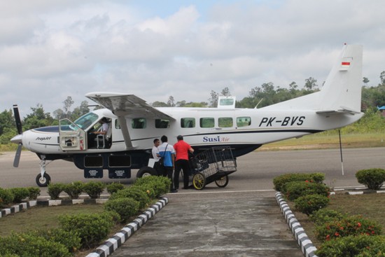 Susi Air di Muara Teweh