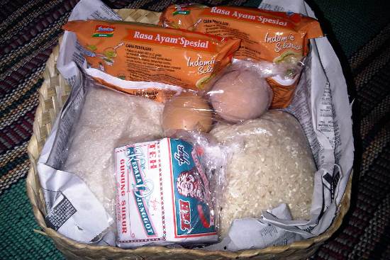Uncooked kenduri: foodstuff